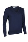 Dames-katoenen-V-neck-trui