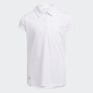 Adidas girls perf. polo wit
