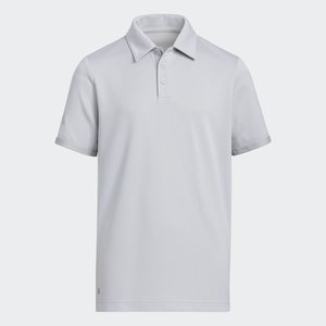 Adidas pique polo grey