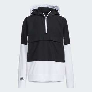 Adidas boys anorak black