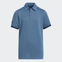 Adidas pique polo blue rush