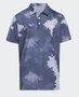 Adidas flower mesh polo navy